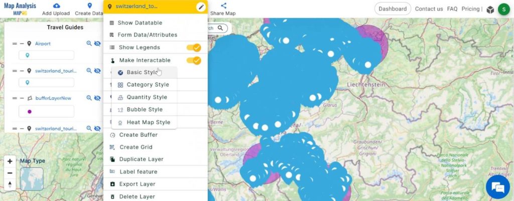 Creating Travel Guides: Mapping Your Journey with GIS: Style Data