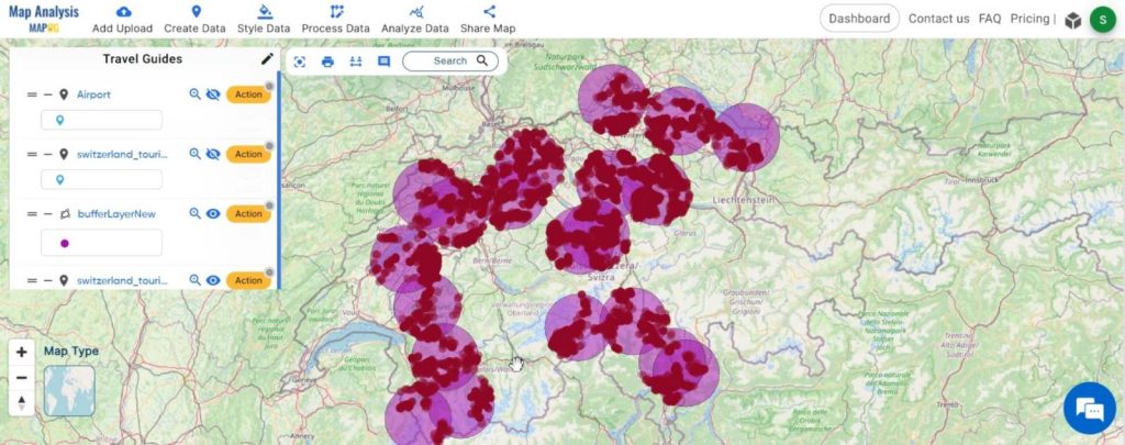 Creating Travel Guides: Mapping Your Journey with GIS: Final Result