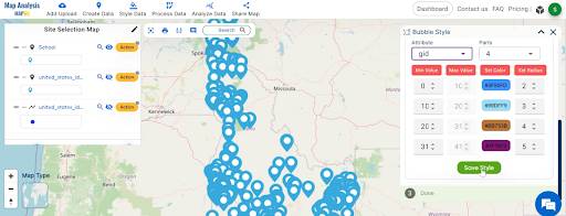 Spatial Analysis for Property Location