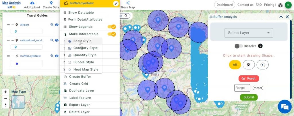 Creating Travel Guides: Mapping Your Journey with GIS: Style the data