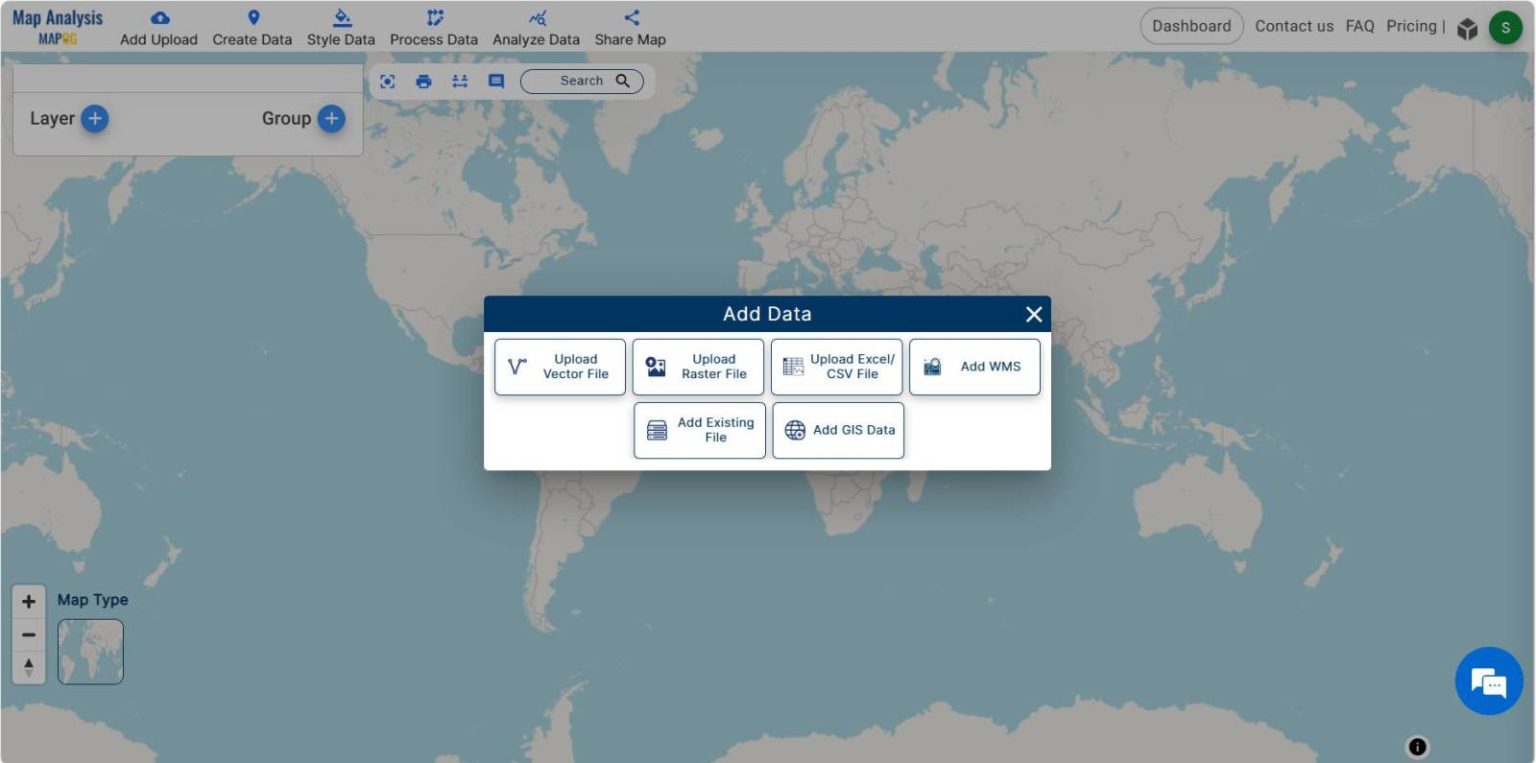 Online GIS Data Map Viewers and Table Visualizations - MAPOG