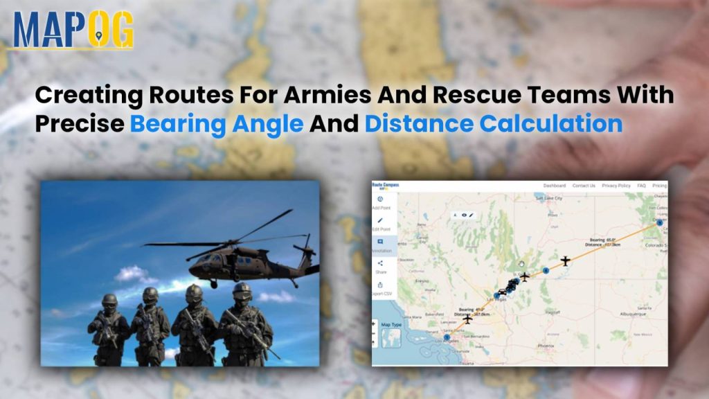 Creating Safe Routes for Armies and Rescue Teams
