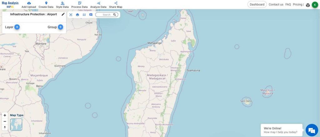 Creating Maps for Airport Security