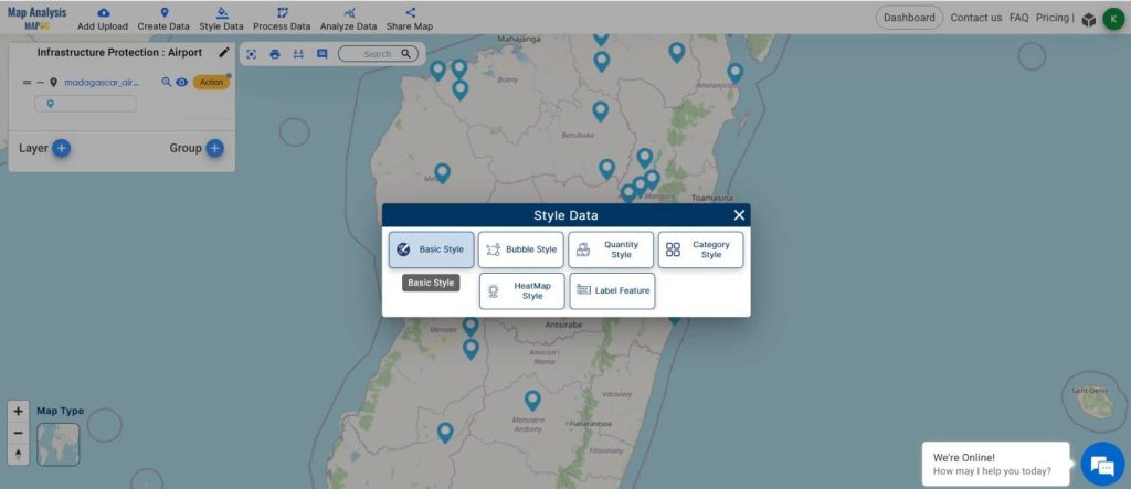 Creating Maps for Airport Security