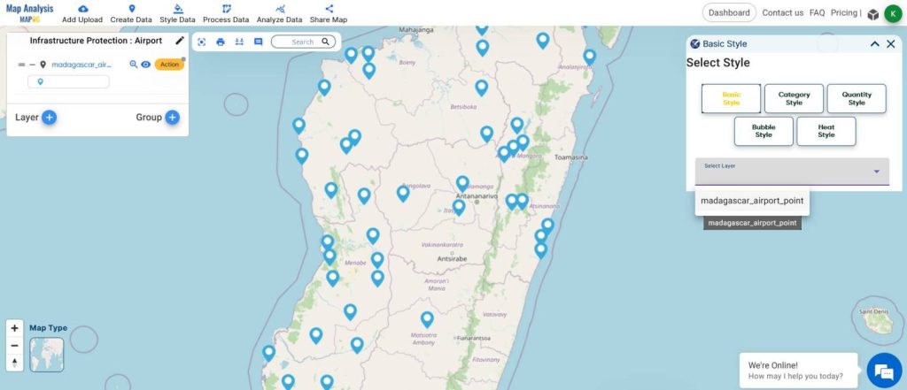 Creating Maps for Airport Security