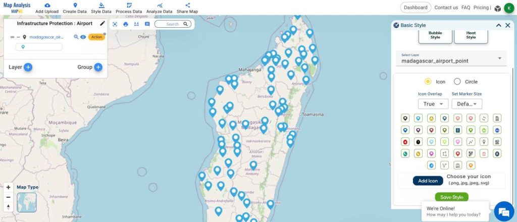 Creating Maps for Airport Security