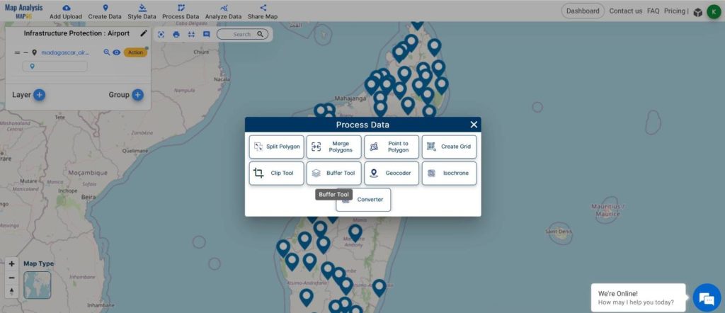 Creating Maps for Airport Security