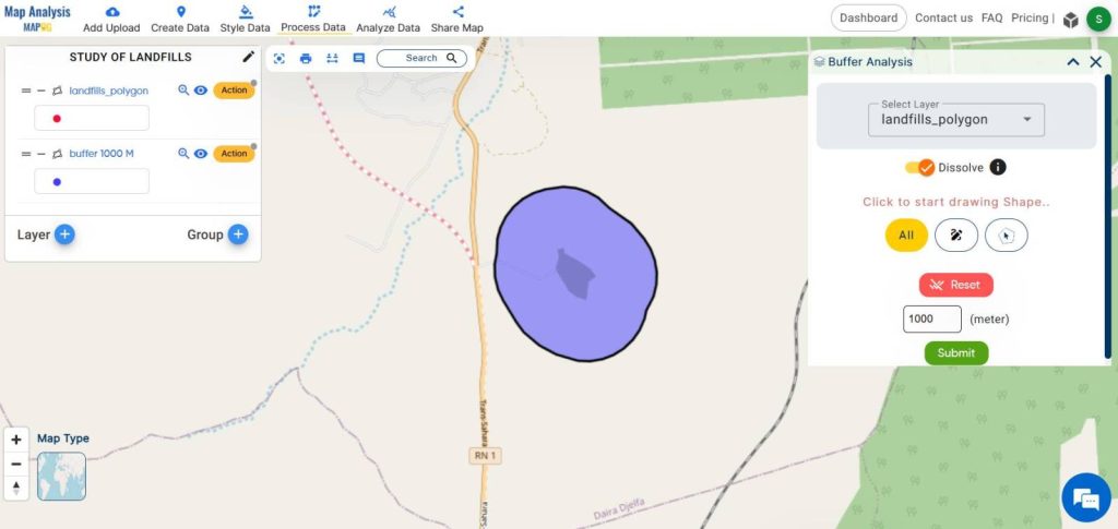 GIS based Landfill Optimization