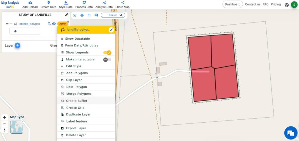 Creating Buffer zone