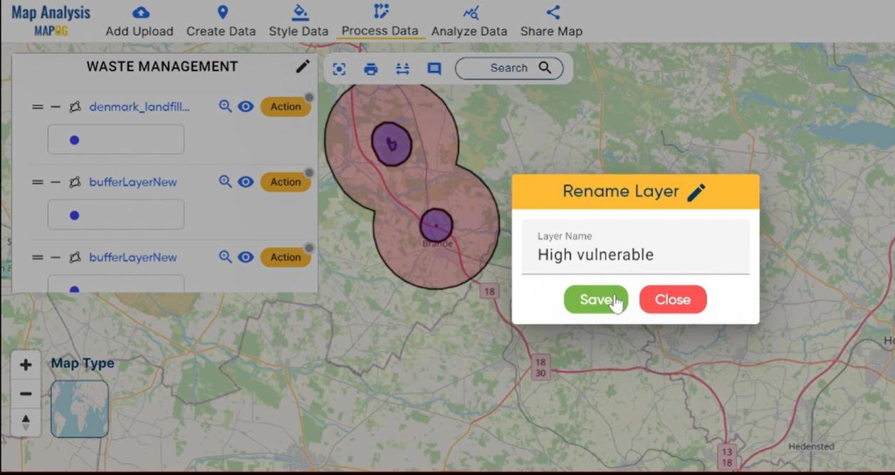 Waste Map Examples Creating Maps for Sustainable Waste Management: Strategically Placing ...