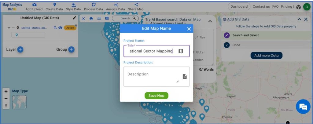 Educational Sector Mapping: Utilizing Category Style