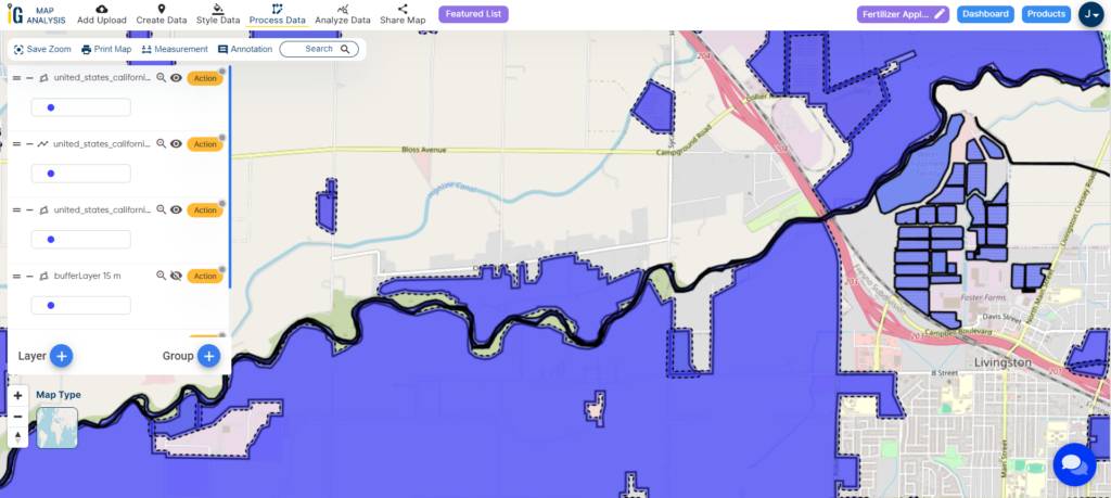 Result - Sustainable Farming Practices: Fertilizer Application Near Water Bodies