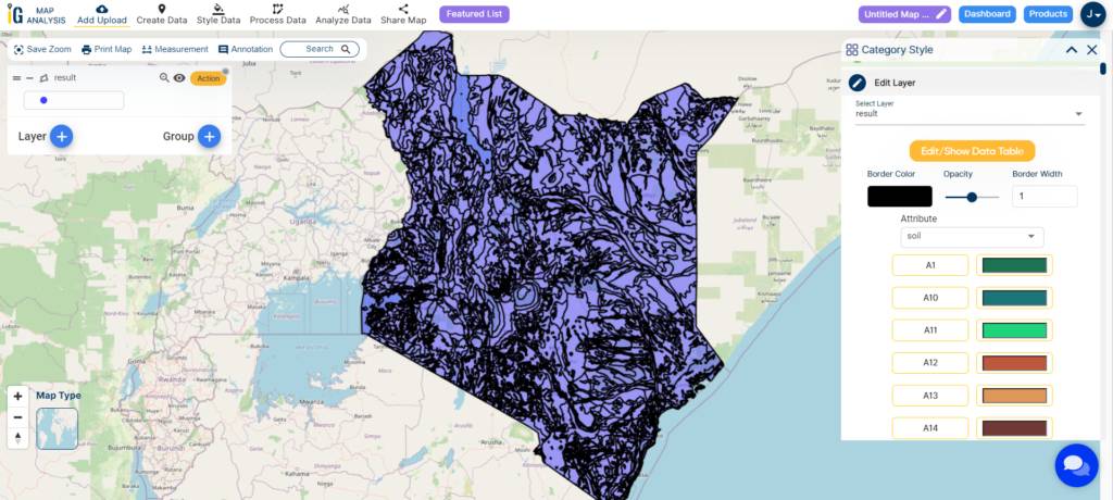 Edit Style - Precision Agriculture: Mapping Soil Resources