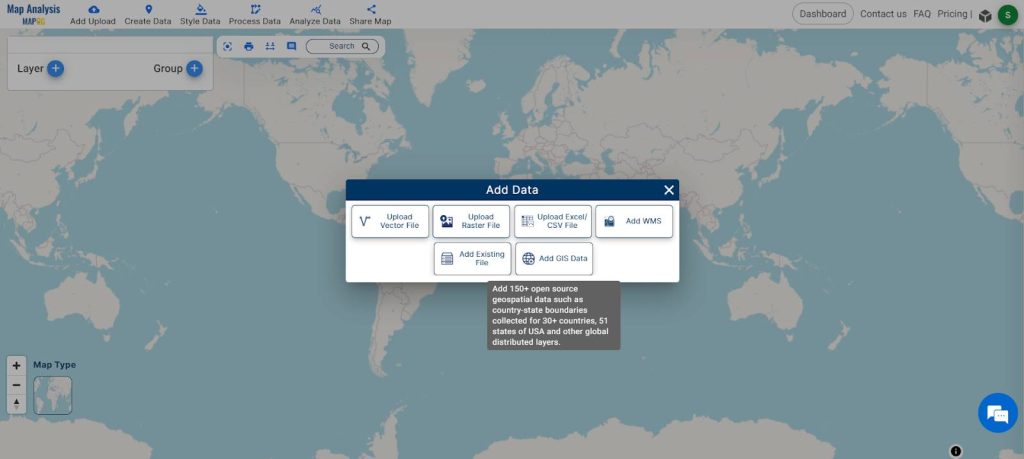 Access GIS Data Tool