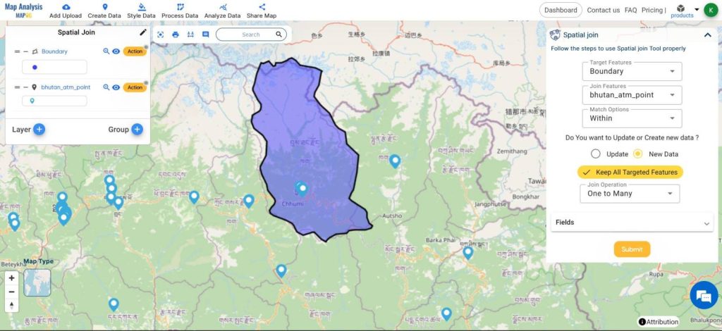 Mapping Access: Spatial Join Analysis