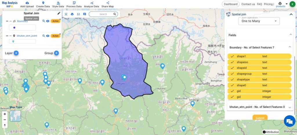 Mapping Access: Spatial Join Analysis