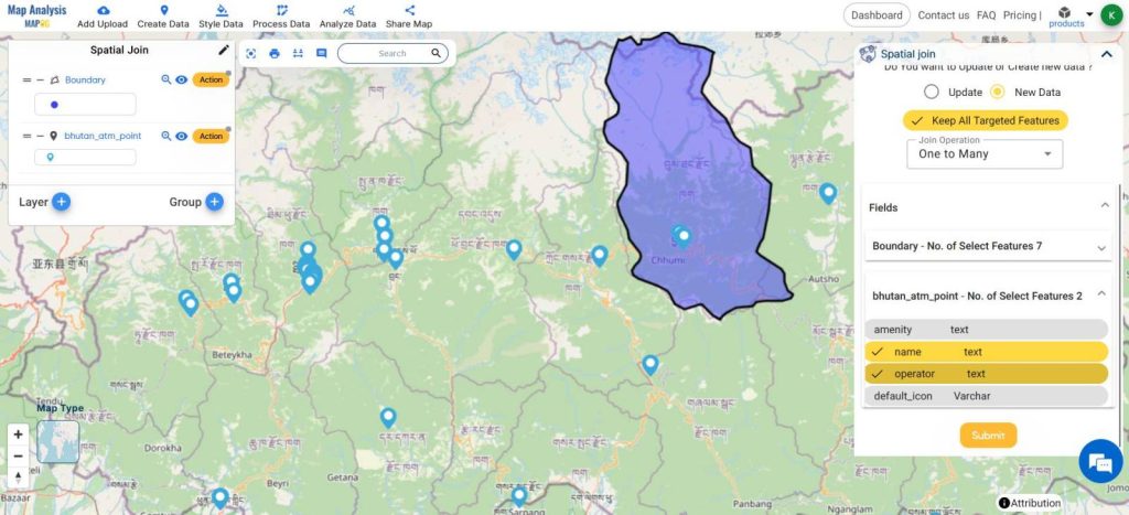 Mapping Access: Spatial Join Analysis