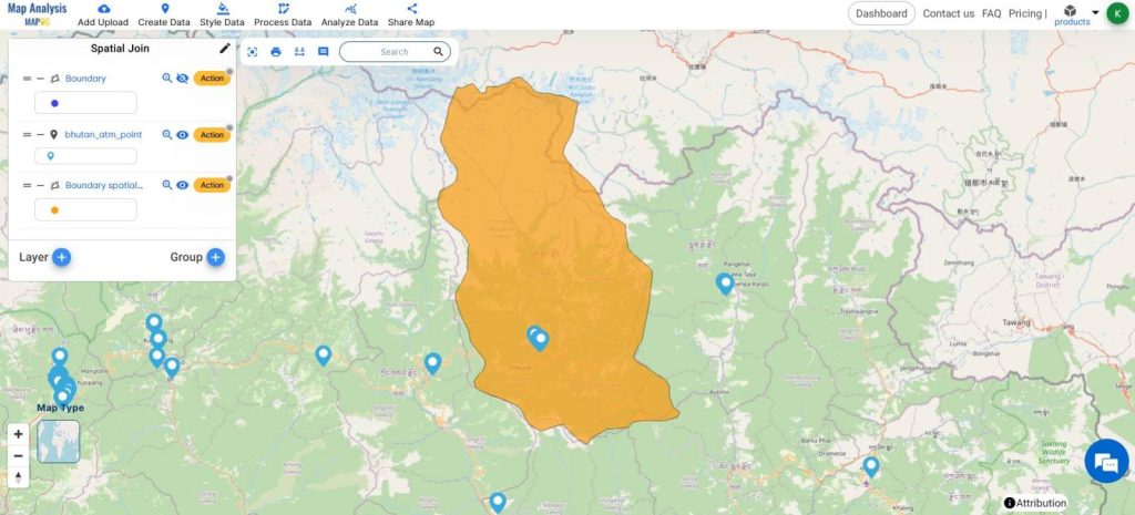 Mapping Access: Spatial Join Analysis