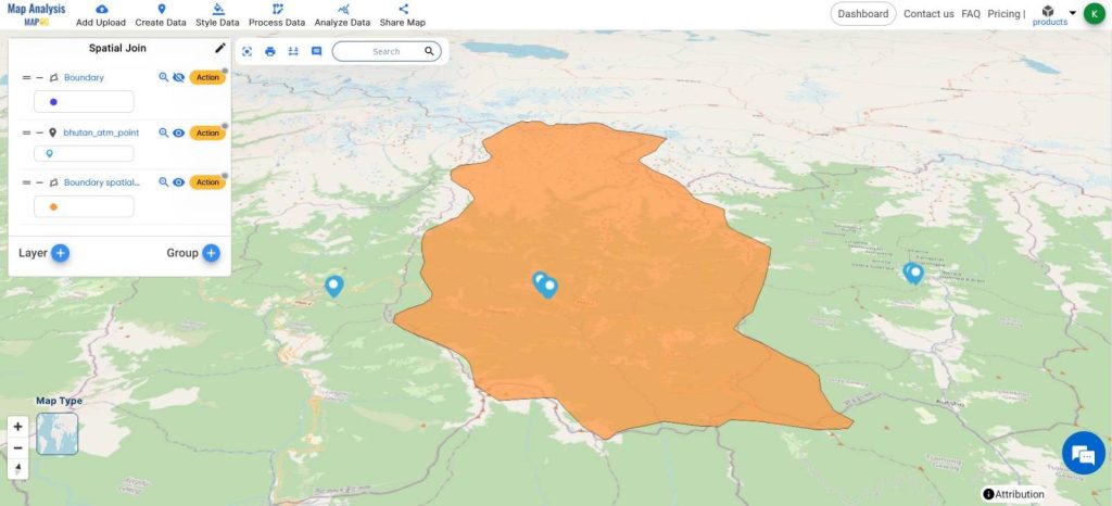 Mapping Access: Spatial Join Analysis