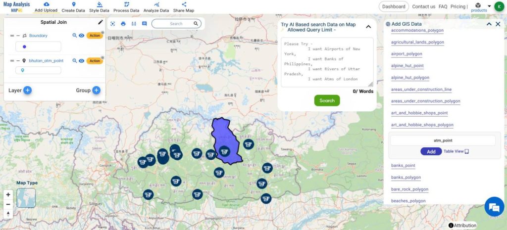 Mapping Access: Spatial Join Analysis