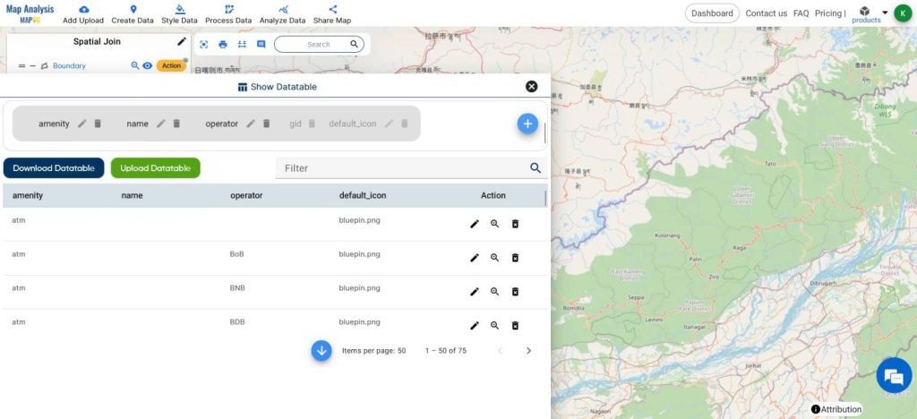 Mapping Access: Spatial Join Analysis