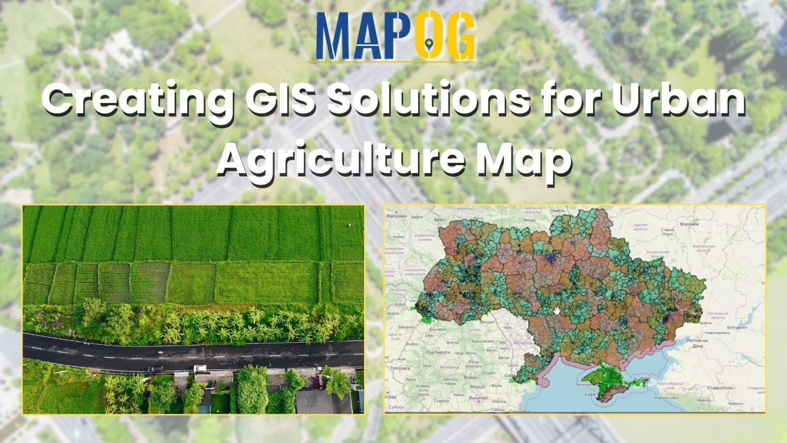 Creating GIS Solutions for Urban Agriculture Map