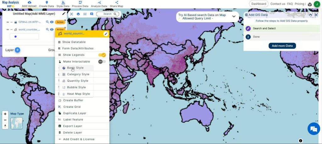 Working with WMS Data