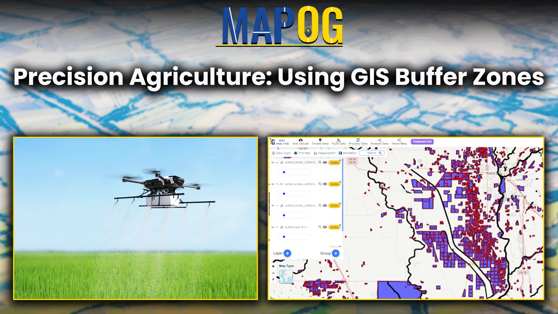 Precision Agriculture: Using GIS Buffer Zones for Eco-Friendly Fertilizer Management