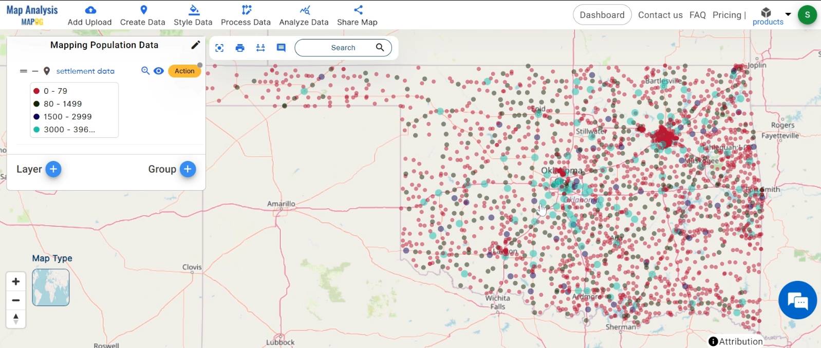 Step-by-Step Guide: Creating a Dynamic Bubble Map for Free - Exploring ...