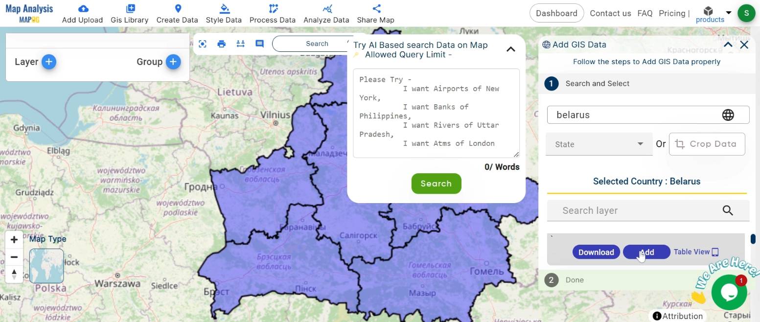 Creating Border Intersections on Maps: Provincial Boundaries - MAPOG