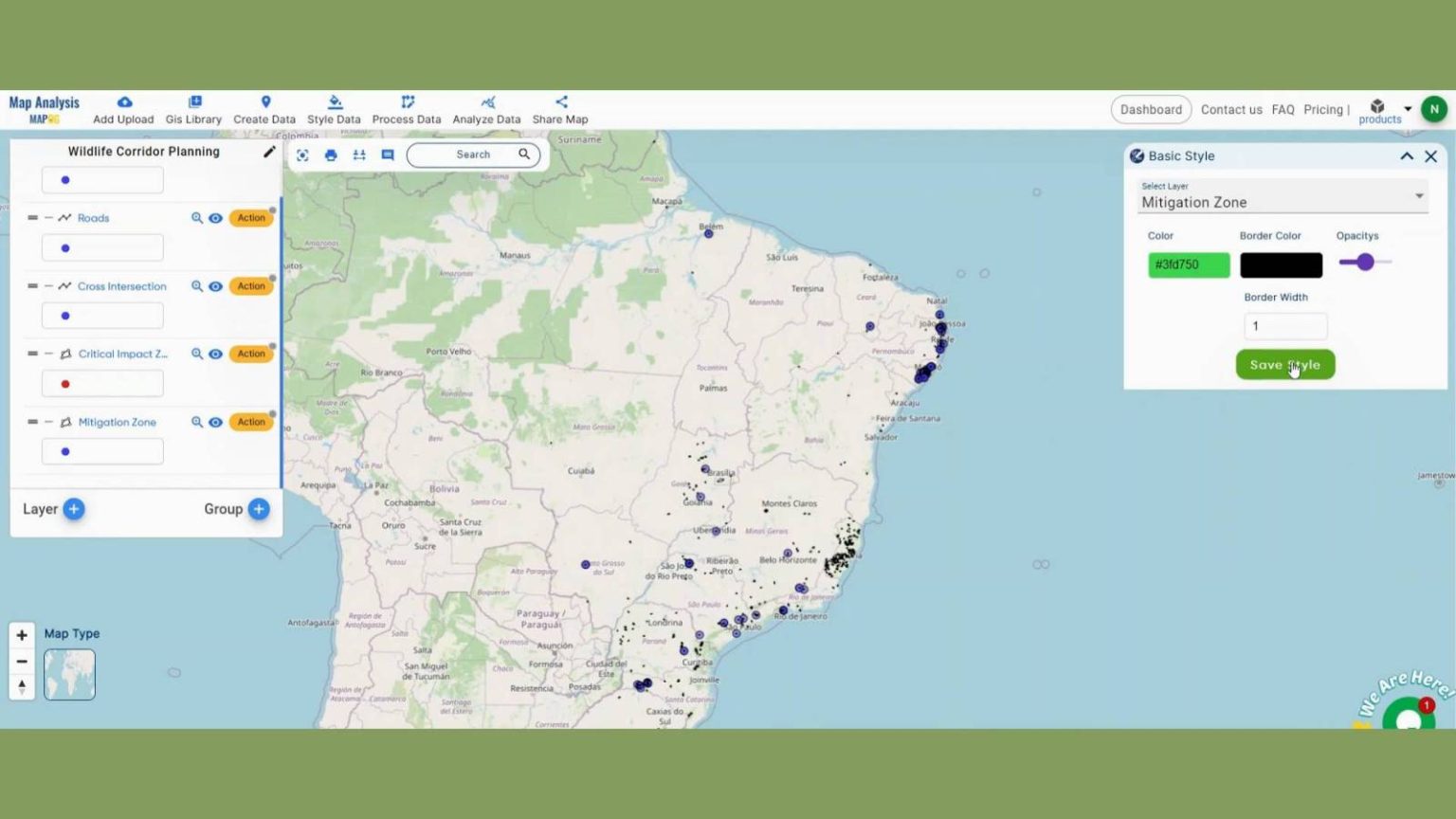 Wildlife Corridor Planning: Using GIS Cross Intersection Analysis for ...