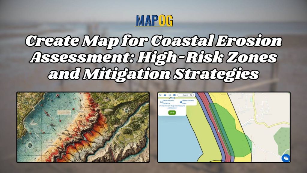 Create Map for Coastal Erosion Assessment: High-Risk Zones and Mitigation Strategies