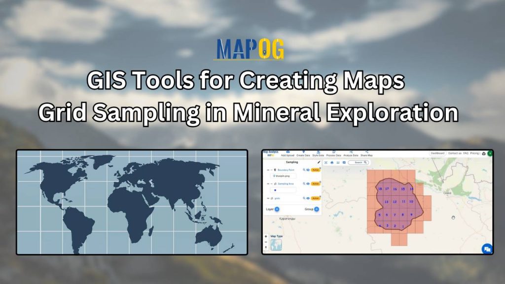 GIS Tools for Creating Maps: Grid Sampling in Mineral Exploration