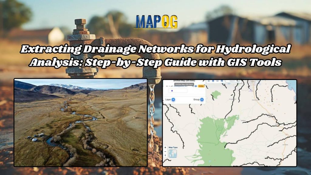 Extracting Drainage Networks for Hydrological Analysis: Step-by-Step Guide with GIS Tools