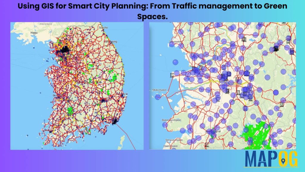 Using GIS for Smart City Planning: From Traffic Management to Green Spaces