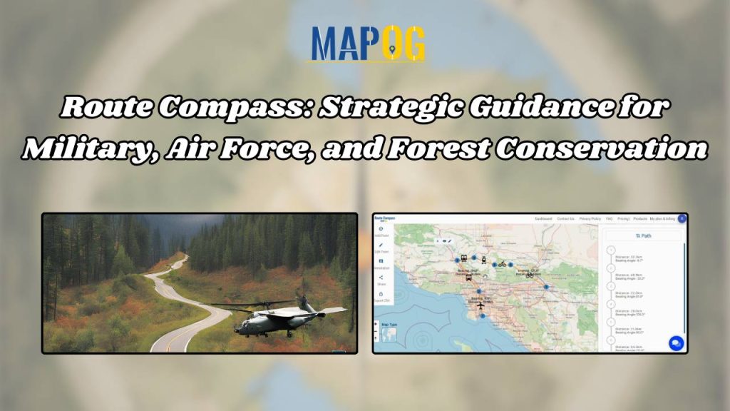Route Compass: Strategic Guidance for Military, Air Force, and Forest Conservation