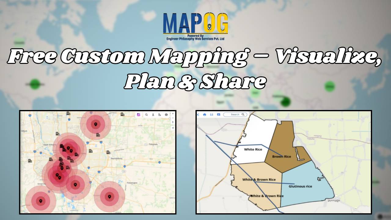 Free Custom Mapping – Visualize, Plan & Share