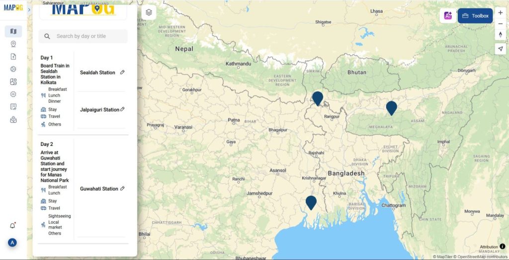 Travel Route Planning Made Simple with Story Maps