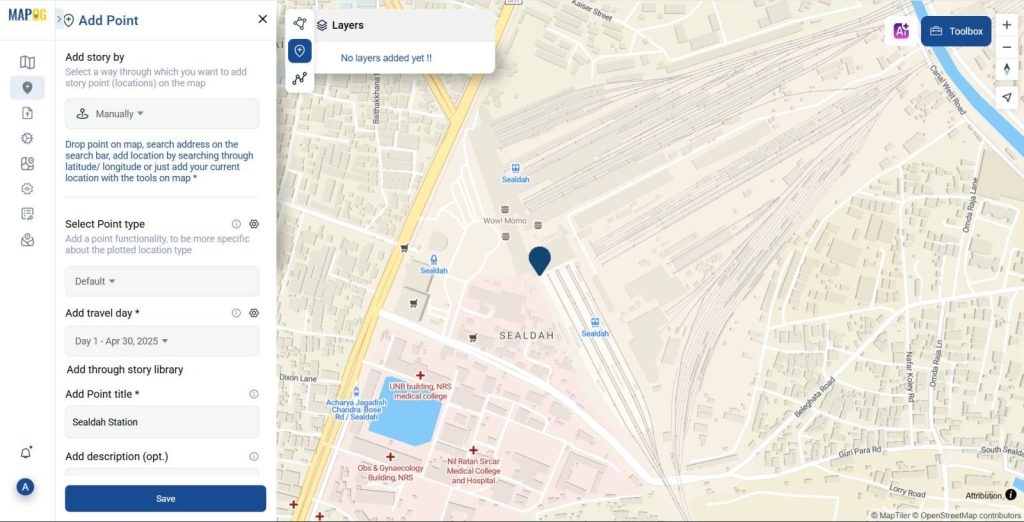 Travel Route Planning Made Simple with Story Maps