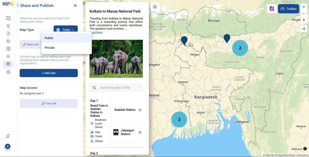 Travel Route Planning Made Simple with Story Maps