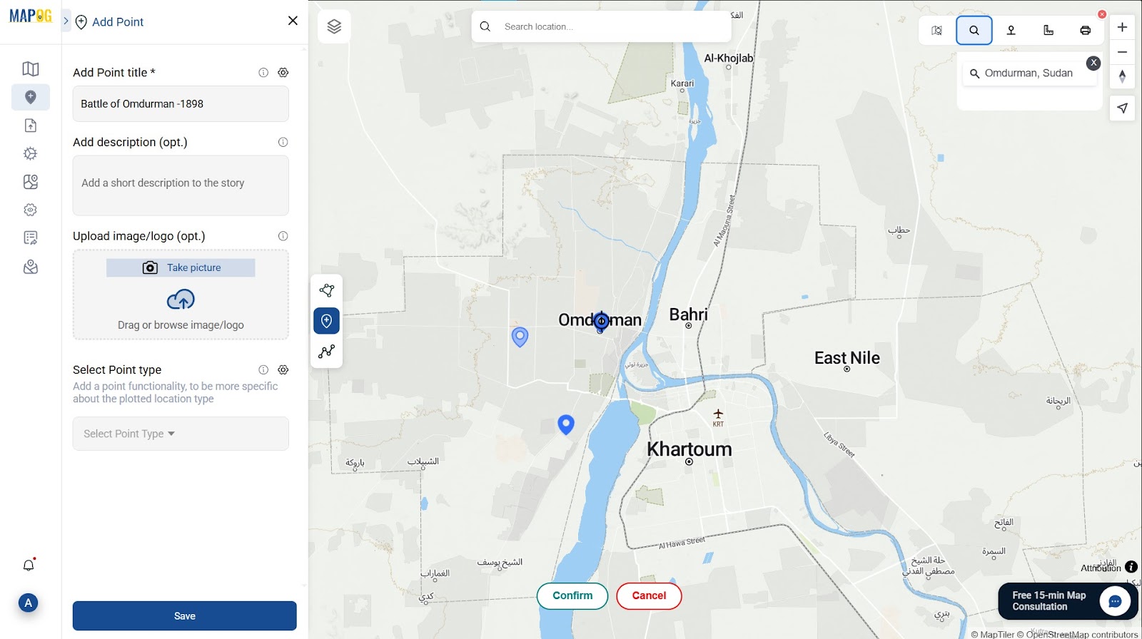 Historical Battles and War Sites, GIS
