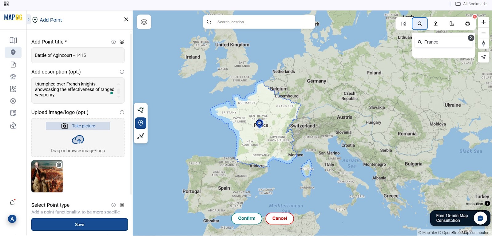 search location