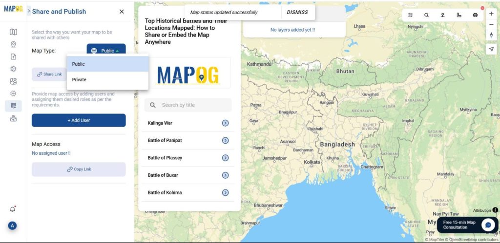 Historical Battlefields mapping