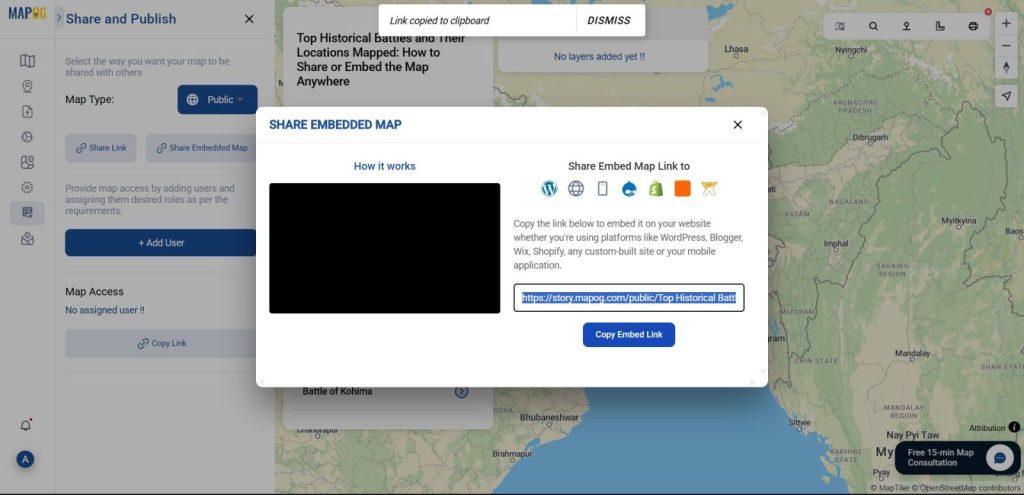Top Historical Battles and Their Locations Mapped: How to Share or Embed the Map Anywhere