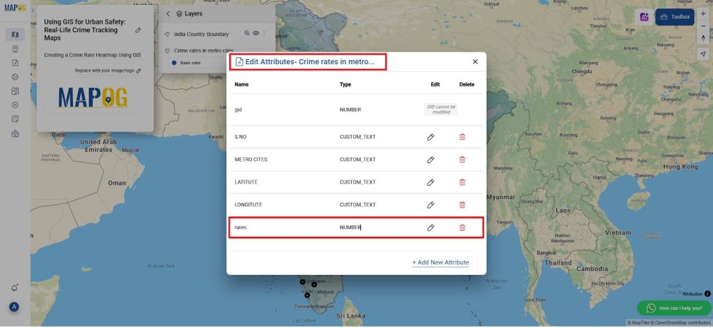 real-life crime tracking maps