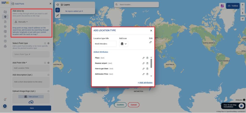Adding Points Using MAPOG