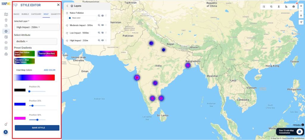 Using Heat Maps for Visualization