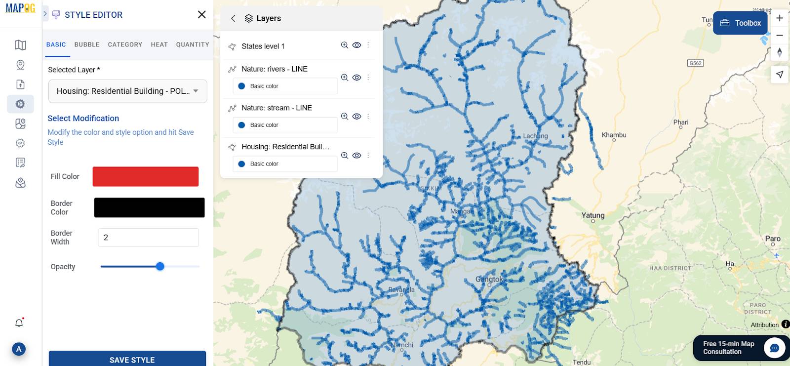 GIS Tool for Organic Farming