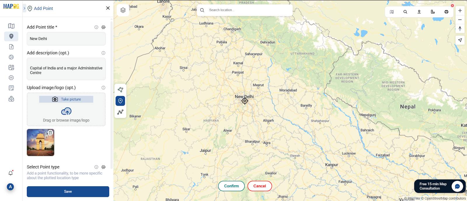How to make a story map online free using MAPOG