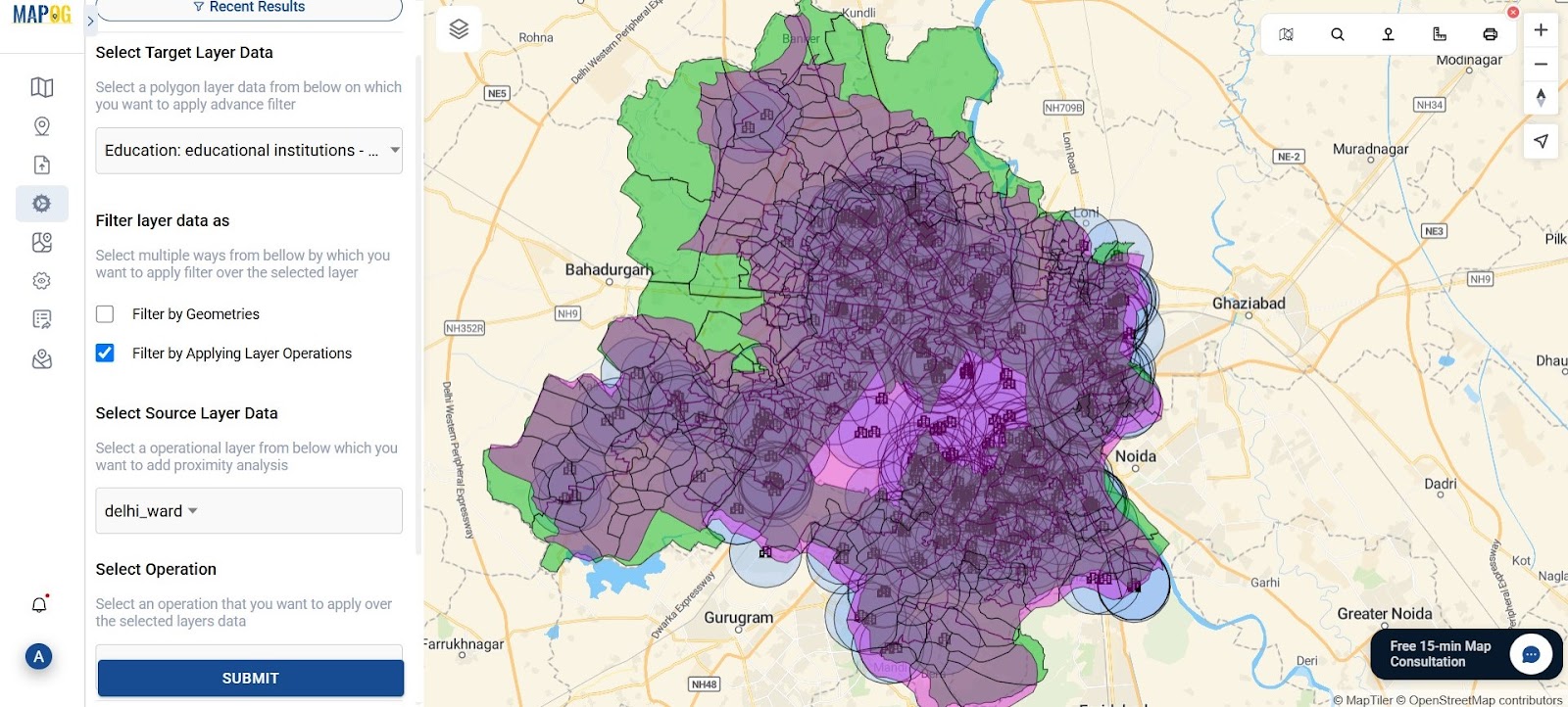 Create interactive maps using MAPOG without technical skills
